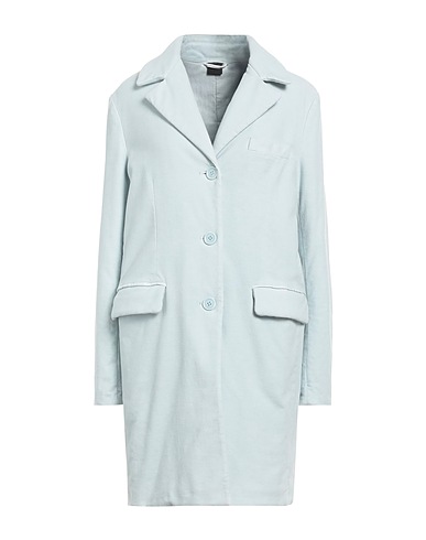 ASPESI Coat Sky blue 97% Cotton, 3% Elastane