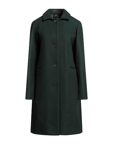 ASPESI Coat Green 69% Virgin Wool, 26% Polyamide, 5% Cashmere