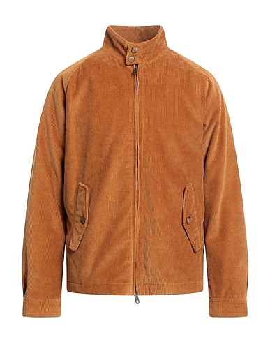 BARACUTA Jacket Camel 100% Cotton