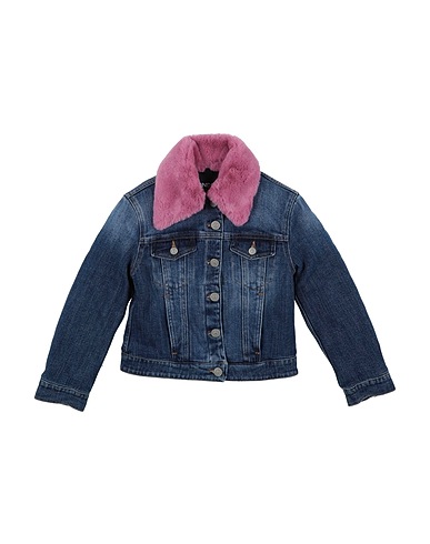 DONDUP Denim jacket Blue 98% Cotton, 2% Elastane