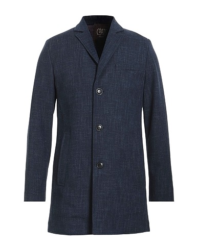 COATS Milano Coat Navy 54% Viscose, 28% Polyester, 10% Wool, 8% Linen, Acetate