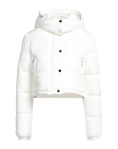 .12 PUNTODODICI Shell jacket White 100% Polyester