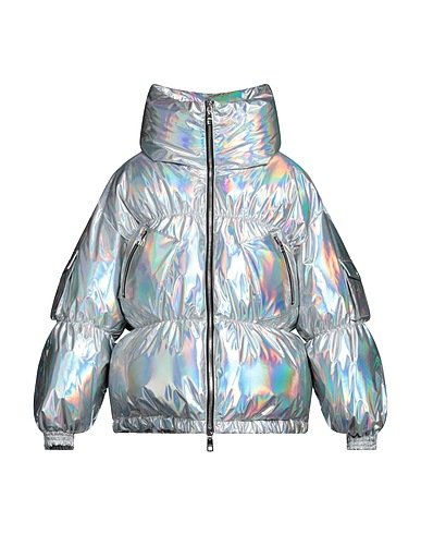 DOLCE&GABBANA Shell jacket Silver 100% Polyamide