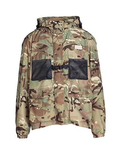 LC23 Jacket CAMO NYLON TECHNICAL JACKET
 Military green 100% Polyamide