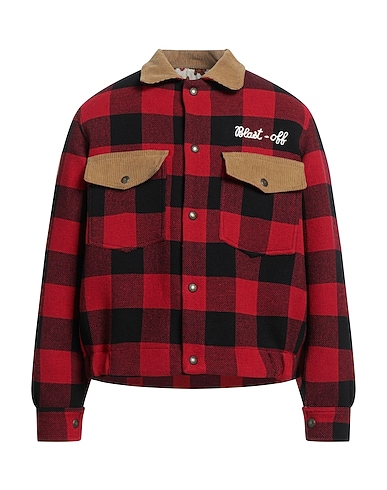 BLAST-OFF Jacket Red 70% Cotton, 25% Polyester, 5% Other Fibres