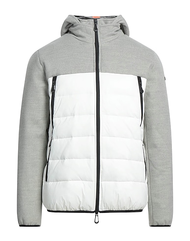 SUNSTRIPES Shell jacket Grey 85% Polyester, 15% Viscose, Polyamide