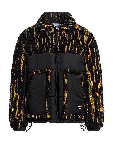 AMBUSH Teddy Coat Black 53% Polyester, 47% Acrylic, Polyurethane