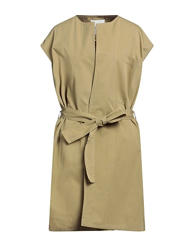 T_COAT Soprabito Verde militare 100% Cotone