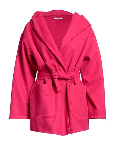 CHIARA B. Coat Magenta 52% Acrylic, 42% Polyester, 6% Wool