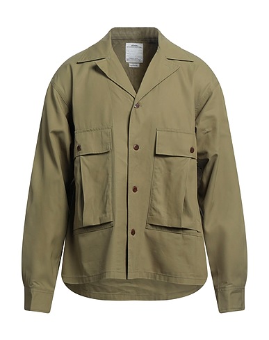 BLAST-OFF Patterned shirt Green 60% Wool, 35% Polyester, 5% Other Fibres