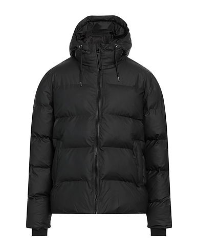 RAINS Shell jacket Black 100% Polyester