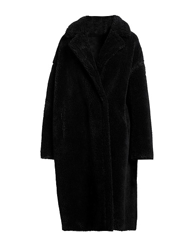 ALTER EGO Teddy Coat Nero 70% Nylon, 30% Lana