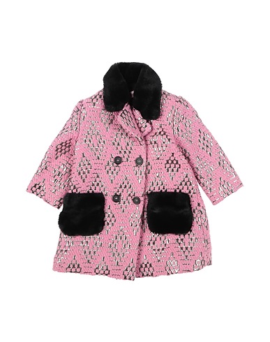 NUNZIA CORINNA Caban e doppio petto Rosa 56% Acrilico, 24% Lana, 16% Poliestere, 4% Fibra di metallo