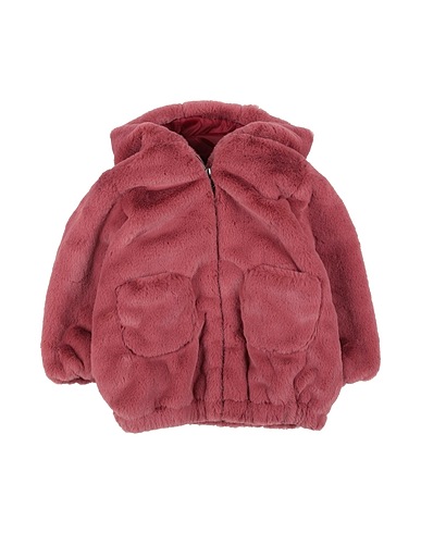 MEILISA BAI Teddy Coat Salmone 100% Poliestere