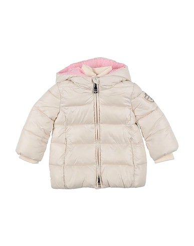 MONNALISA Shell jacket Ivory 100% Polyester, Elastane