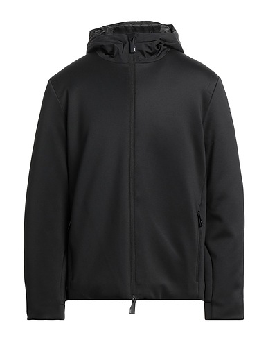 SUNS BOARDS Jacket Black 95% Polyester, 5% Elastane