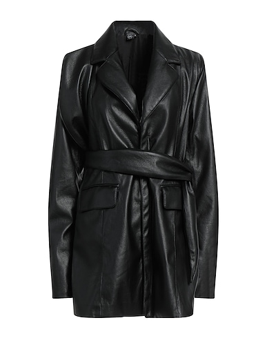 OW COLLECTION Coat Black 100% Polyester