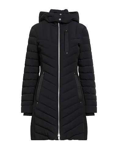 MOOSE KNUCKLES Shell jacket Black 82% Nylon, 18% Elastane