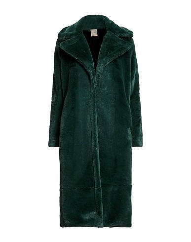 D'AMICO Teddy Coat Green 100% Polyester