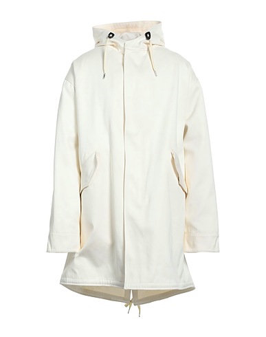 AMI ALEXANDRE MATTIUSSI Coat Ivory 100% Cotton