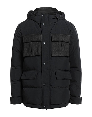 .12 PUNTODODICI Shell jacket Black 100% Nylon
