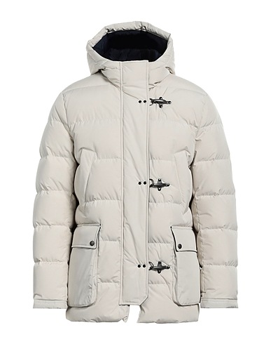FAY Shell jacket Beige 100% Polyester, Cotton