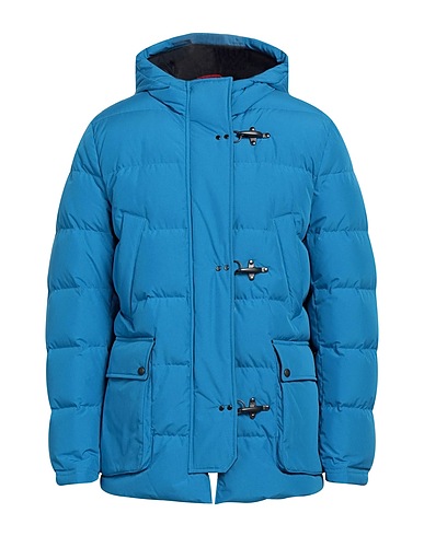 FAY Steppjacke Azurblau 100% Polyester, Baumwolle