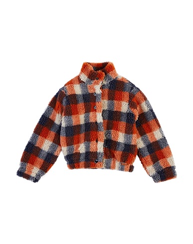 TOCOTO VINTAGE Teddy Coat Rust 78% Polyester, 22% Wool