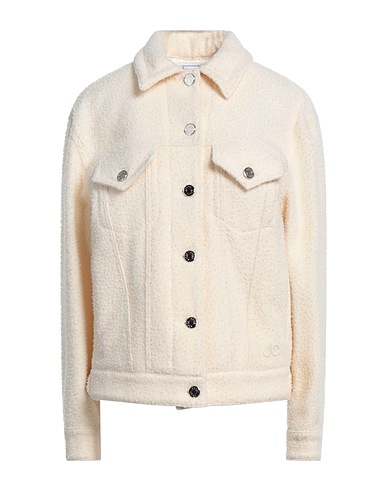 JACOB COHЁN Jacket Cream 100% Wool