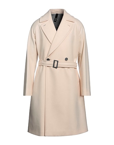 HEVÒ Coat Cream 80% Virgin Wool, 20% Polyamide