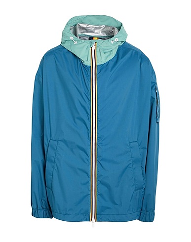 K-WAY Jacket R&D Slate blue 100% Polyamide