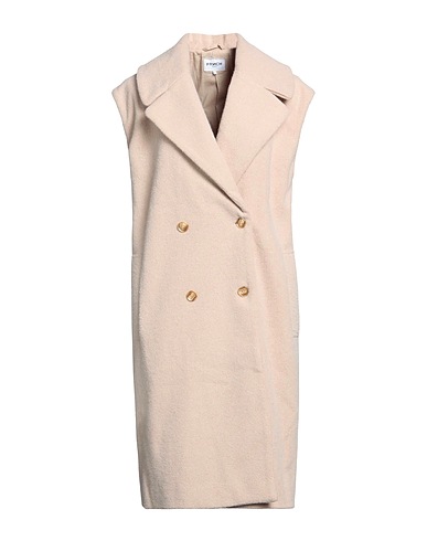 FRNCH Double breasted pea coat Beige 100% Polyester