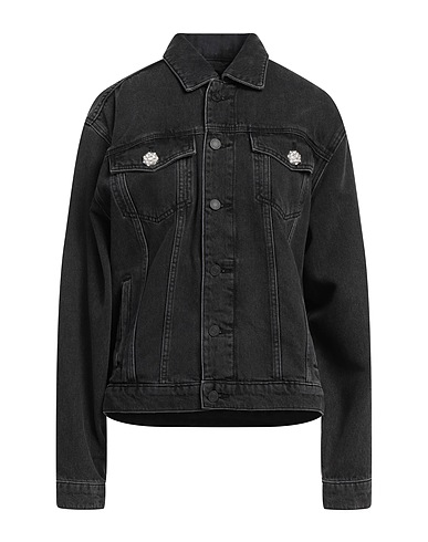 KARL LAGERFELD COATS & JACKETS Black 100% Cotton