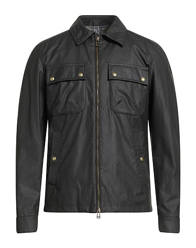 BELSTAFF Jacket Dark green 100% Cotton