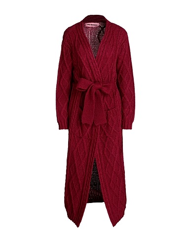PINK MEMORIES Cardigan Garnet 36% Acrylic, 30% Mohair wool, 30% Polyamide, 4% Wool