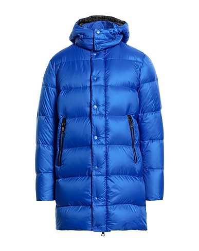 MABRUN Shell jacket Bright blue 100% Polyester, Feather
