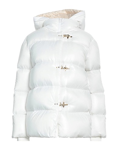FAY Shell jacket White 100% Polyamide
