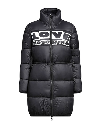 LOVE MOSCHINO Piumino Nero 100% Poliammide