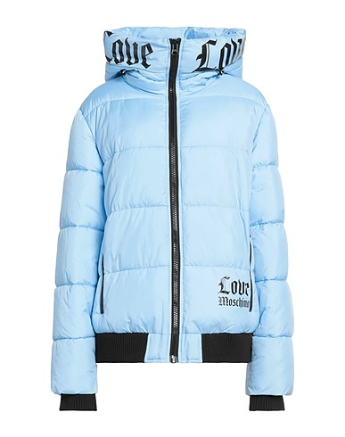 LOVE MOSCHINO Shell  jacket Sky blue 100% Polyester
