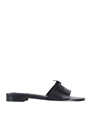 REPETTO Sandals Mule Terence Black 100% Calfskin
