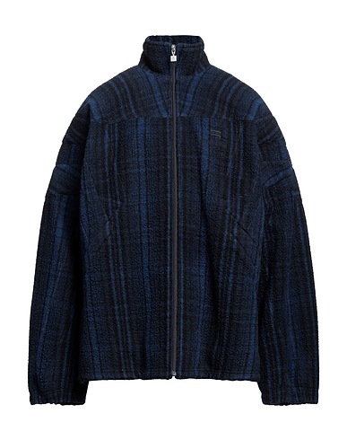 BALENCIAGA Jacket Navy blue 100% Wool, Polyester