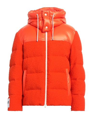 DRM DESIGN RESEARCH MANUFACTURE Steppjacke Orange 100% Wolle, Polyamid