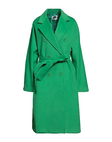 NO SECRETS Coat Green 80% Polyester, 20% Viscose