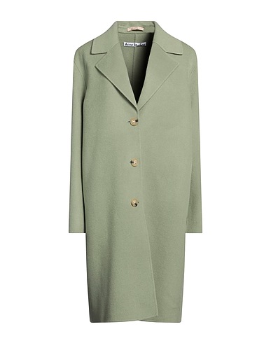 ACNE STUDIOS Coat Sage green 100% Wool