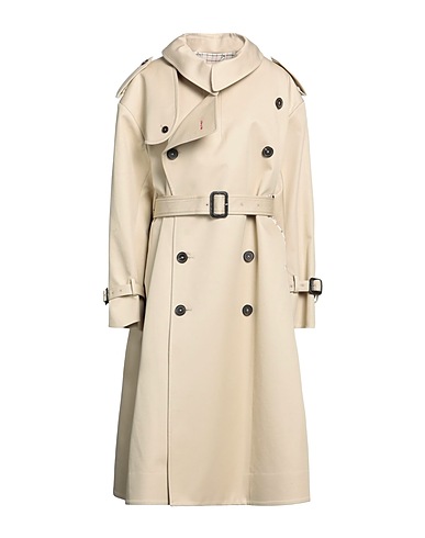 MAISON MARGIELA Double breasted pea coat Beige 100% Cotton