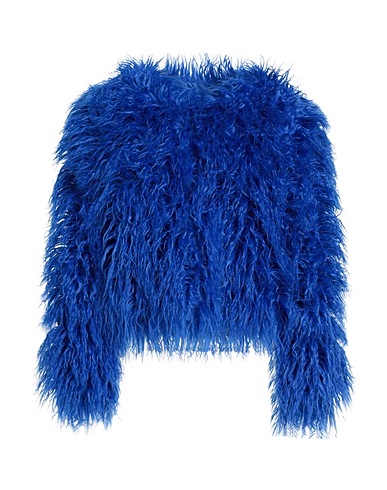 MAISON R&C Teddy Coat Blu 100% Poliestere