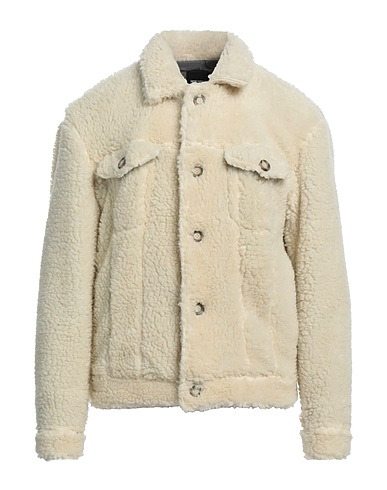 TAKESHY KUROSAWA Teddy Coat Ivory 100% Polyester