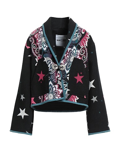 BLAST-OFF Coat Black Textile fibres