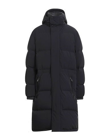BRIONI Shell  jacket Black 100% Polyester, Lambskin
