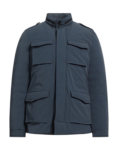 SUNS BOARDS Jacket Slate blue 82% Polyamide, 18% Elastane